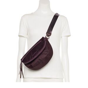 Nicole Miller Deep Purple Crossbody Bag